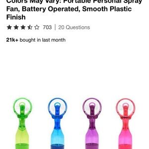 Vibrant Personal Spray for Parties